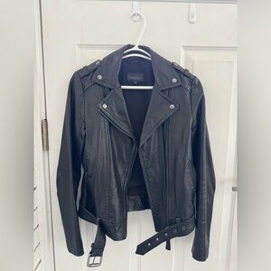 Mackage for Aritzia leather biker jacket